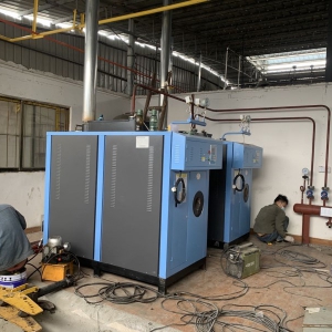 蒸汽發生器安裝現場