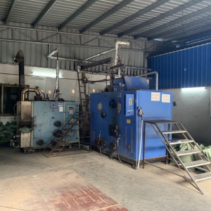 蒸汽發生器安裝現場